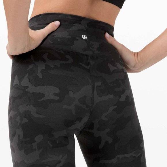 Lululemon Wunder Train High-Rise Tight 25" - 6 - Incognito Camo Multi Grey - Picture 4 of 6